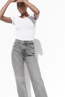 TRF MOM FIT HIGH-WAIST JEANS - Zara фото 25