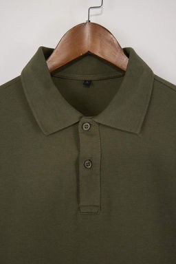Lacivert-Haki Regular Fit 2li Paket Polo Yaka T-shirt TMNSS26PO00025 - Trendyolmilla фото 3