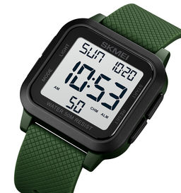 Часы наручные Skmei мужские электронные спортивные 1894green-white
