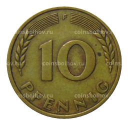 10 пфеннигов 1949 года F Германия
