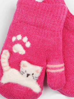 Варежки детские на шнурке Kim Lin  фото 2