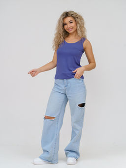 Майка топ Вискоза 95%, лайкра 5% - Ивассорти фото 101