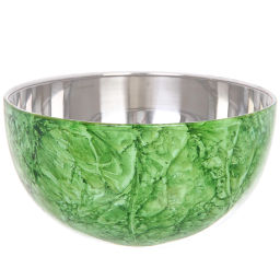 Цена за 2 шт. Салатник из нержавеющей стали 0,3л 12*6см цветное покрытие "гранит"