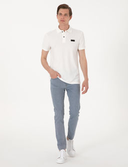 A__k Mavi Slim Fit Jean Pantolon