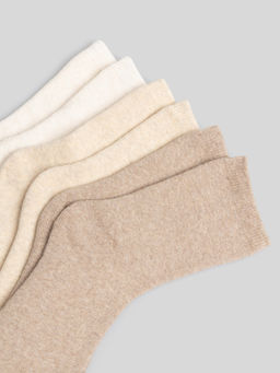 ACOOLA / Носки детские в наборе из 3 пар Uzkuz_G бежевый  фото 2