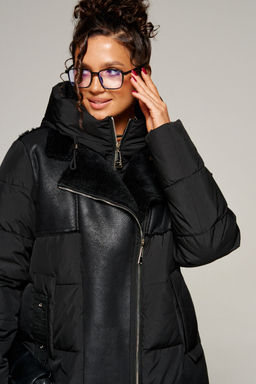 Пальто Beautiful Free 8011 черный