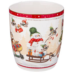 КРУЖКА LEFARD С НОВЫМ ГОДОМ! 300 МЛ КРАСНАЯ  фото 4