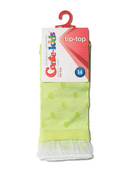 Цена за 2 пары Conte-Kids Носки TIP-TOP из вискозы с рисунками салатовый