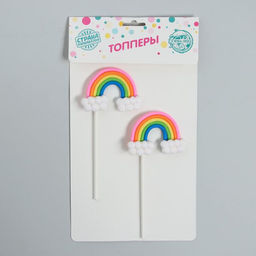 Топпер Радуга, набор 2 шт. - Страна карнавалия фото 2