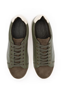 Мужские хаки спортивные туфли неожиданная скидка в корзине - U.s. polo assn фото 6