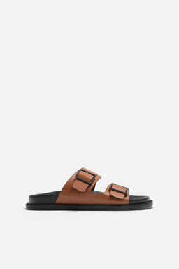 DOUBLE-STRAP SANDALS - Zara фото 5