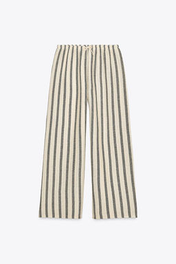RUSTIC STRAIGHT-LEG TROUSERS - Zara фото 18