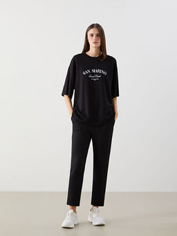 Beli Lastikli Kad?n Pantolon