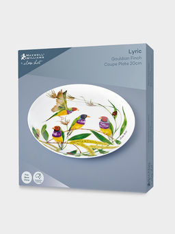 Тарелка десертная, 20 см, фарфор F, белая, Зяблик, Lyric - Maxwell & Williams фото 3