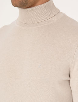 Ta_ Slim Fit Bal_k__ Yaka Basic Triko Kazak - Pierre cardin фото 7