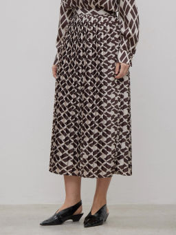 Юбка с плиссировкой, S777/labyrinth