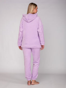 Костюм женский велюровый с брюками АИША СИРЕНЬ - Domtrik фото 3