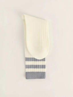 Высокие носки в рубчик / Zarina  фото 3