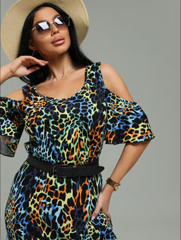 Новелла платье женское (аквамарин)