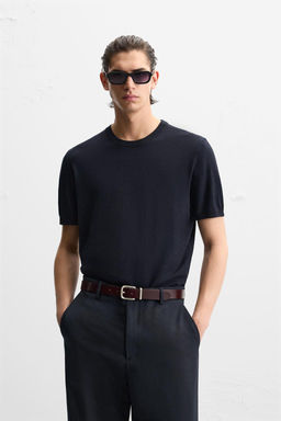 FLOWING KNIT T-SHIRT - Zara фото 18