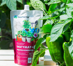 Компл. орг.-мин. удобр. Биогумат + 9 микроэлементов 350мл - Биомастер фото 2