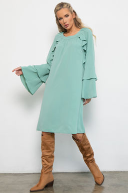Платье Аризона (мятный) - Эльза фото 7