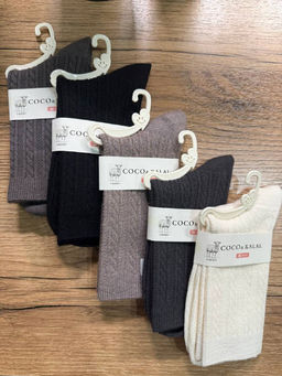 BK976 Носки, 5 пар (кашемир) МУЛЬТИЦВЕТ