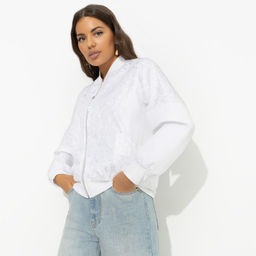 Бомбер с кружевом Мой стиль мои правила - Charutti фото 6