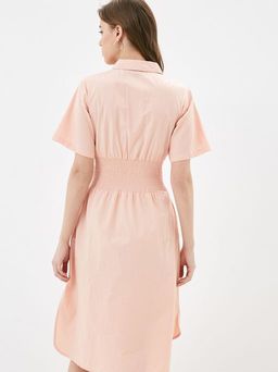 Хлопковое платье-рубашка - Incity фото 3