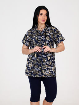 ДК-265 бриджи ДОМАШНИЙ ЖЕНСКИЙ КОСТЮМ (Желтый парус) - А-дина фото 2