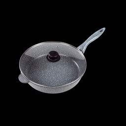 Сковорода 28 см, серая - Ярославна фото 5