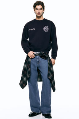 Sudadera estampada Loose Fit - H&m фото 7