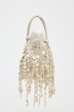 PEARLESCENT APPLIQUE HANDBAG - Zara фото 6