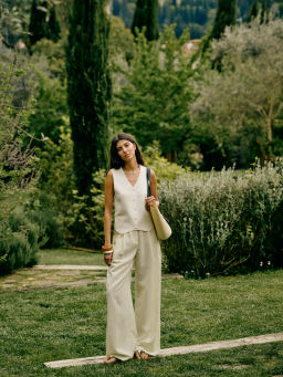 Прямые брюки со шнурком / Zarina