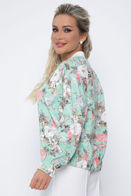 Бомбер Эшли (мятная роза) Б13548-41М - Lt collection фото 3
