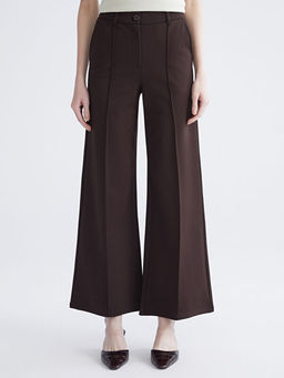 Standart Fit Geni? Pa?a Kad?n Pantolon