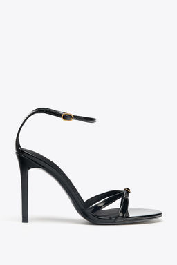 HIGH-HEEL BUCKLE SANDALS - Zara фото 11