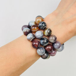 Бусины для украшений из ботсванского Агата 38 см