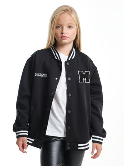 Бомбер (джемпер) 33-25015 черный