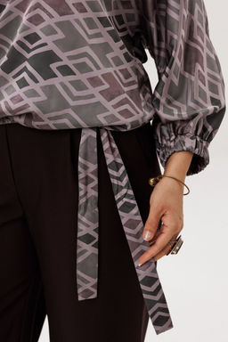 Блуза ANELLI 1662 ромбовидные холмы