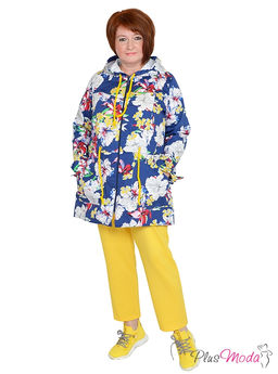 Парка с капюшоном Модель №931 размеры 44-84 - Plusmoda фото 6