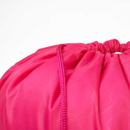 Мешок для обуви 420 х 340 мм, Calligrata Стандарт, (мягкий полиэстер, плотность 210 D), малиновый  фото 4