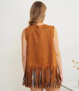 Жилет #КТ88875, коричневый - Dommod фото 3