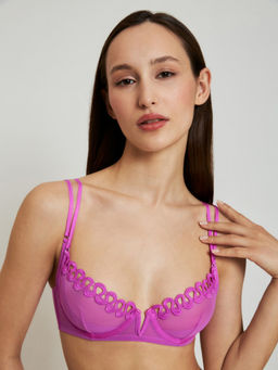 Бюстгальтер с мягкой чашкой жен. Leokadia фуксия - Infinity Lingerie фото 2