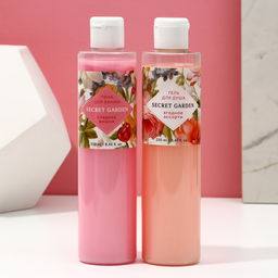 Подарочный набор SECRET GARDEN, гель для душа и пена для ванны, 2?250 мл, Чистое счастье  фото 2