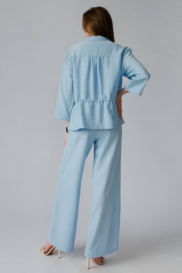 Блузка 4409/03/Голубой - Rise фото 7