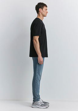 Mavi Patch Logo Bask?l? Siyah Tisort  фото 4