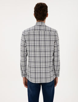 Lacivert Regular Fit Uzun Kollu G_mlek - Pierre cardin фото 5