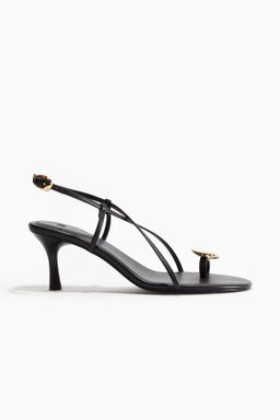 Sandalias de tac?n con tiras