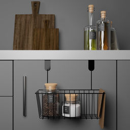 Корзина подвесная Доляна, 28×16.5×22 см, МИКС